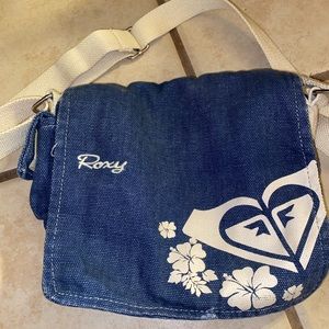 Denim Roxy Messenger Bag